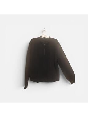 Goodfellow & Co Black Snap-Front Bomber Jacket XXL